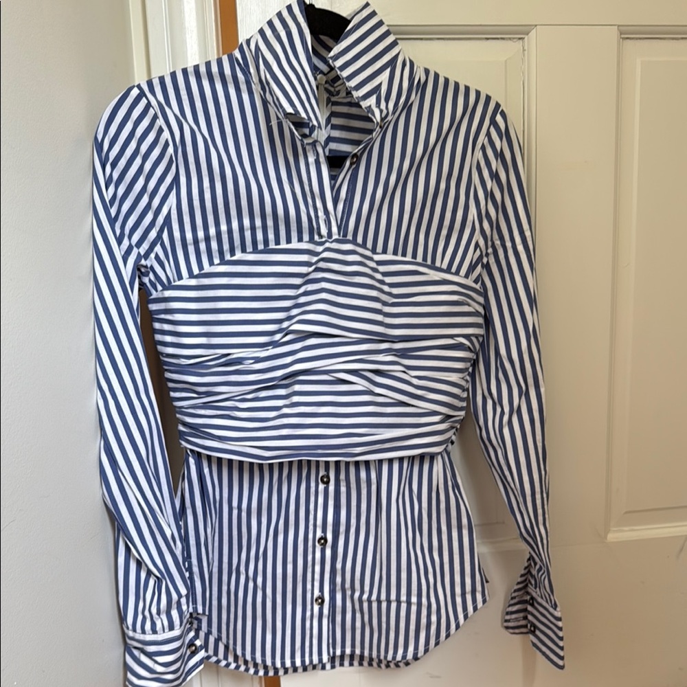 Veronica Beard stripe button down size 2
